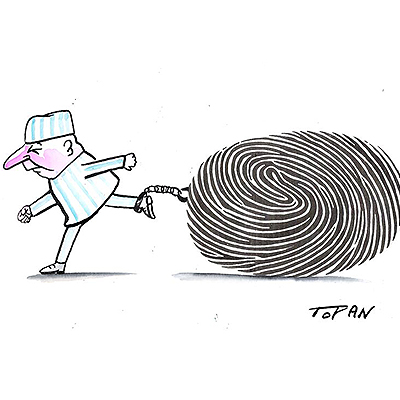 منتخبی از کارتون های کریستین توپان