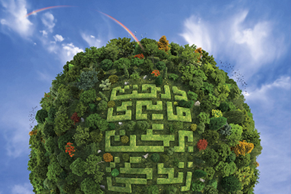 پوستر  درخت، مایه‌ی برکت زندگی بشر است