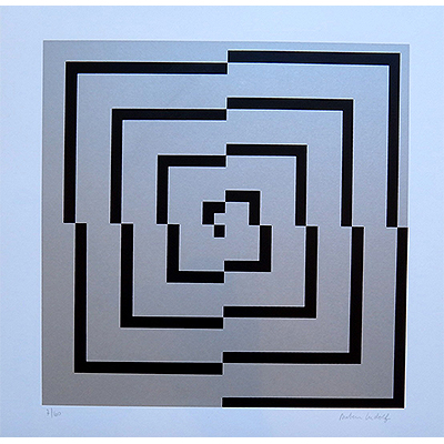 مجموعه ای از آثار آبستره روبم لودولف