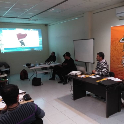 برگزاری ورک شاپ کاریکاتور با حضور هنرمندانی از 13 استان کشور در اردبیل