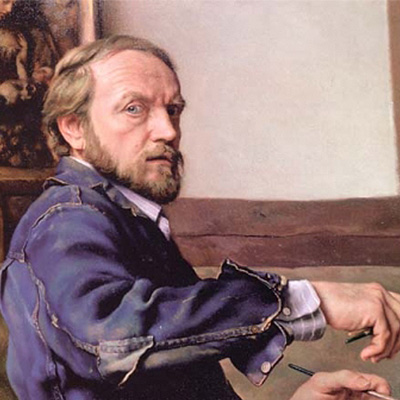 نقاشی های رئالیسم نلسون شنکس  Nelson Shanks